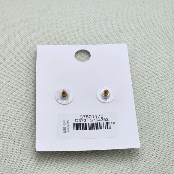 Loft Pearl Bow Dangle Stud Earrings NEW - Picture 2 of 2